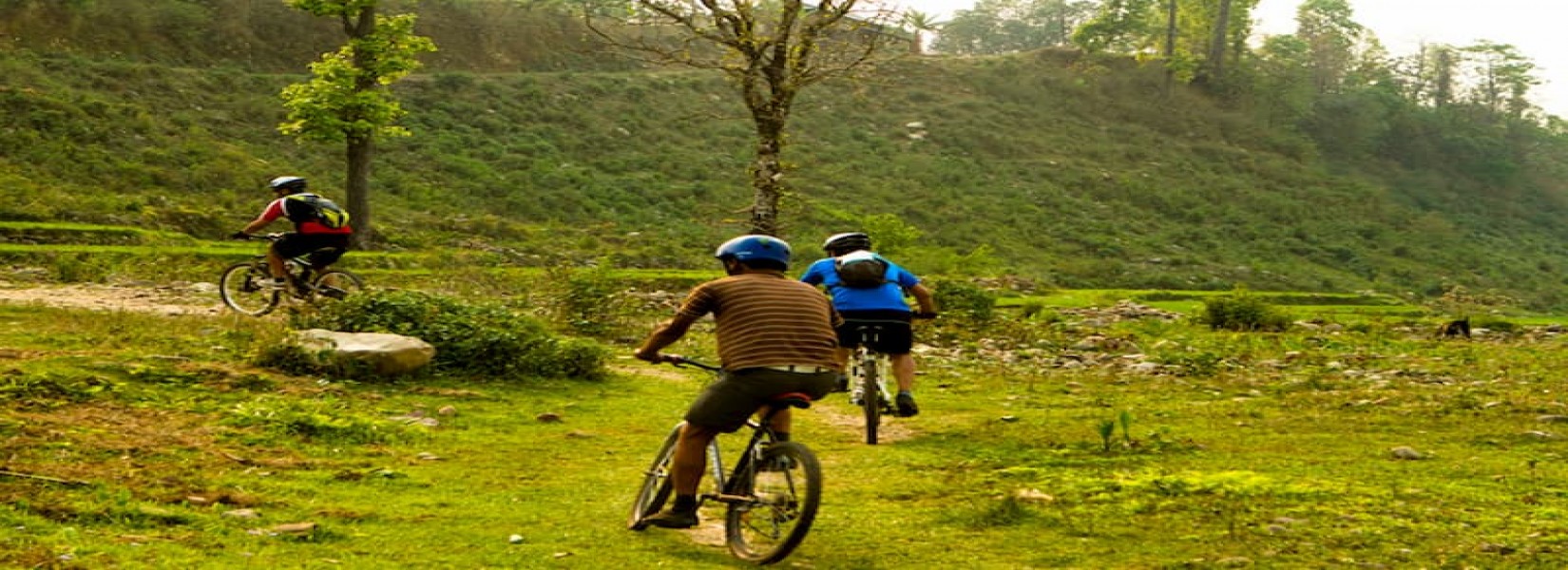 De Kathmandu à Pokhara en VTT